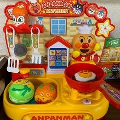 アンパンマン　キッチン　中古　おままごと
