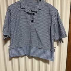 Tシャツ　カットソー　半袖Ｌ　-16