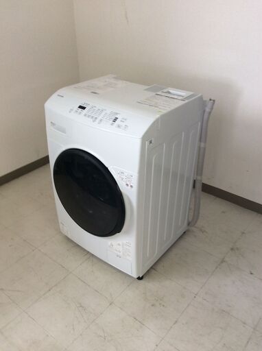 JT10819【IRISOHYAMA/アイリスオーヤマ ドラム洗濯機8㎏】美品 2022年製 CDK842-W 斜め型 左開き