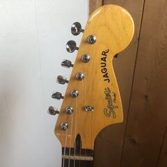 Squier JAGUAR エレキギター ジャガー 2011年製 ブラック 黒 スクワイヤー Squier by Fender SQUIER VINTAGE MODIFIED JAGUARの画像