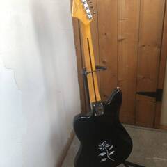 Squier JAGUAR エレキギター ジャガー 2011年製 ブラック 黒 スクワイヤー Squier by Fender SQUIER VINTAGE MODIFIED JAGUARの画像
