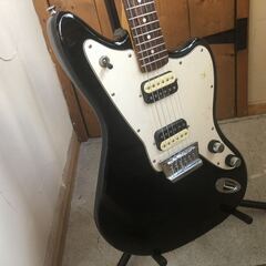 Squier JAGUAR エレキギター ジャガー 2011年製 ブラック 黒 スクワイヤー Squier by Fender SQUIER VINTAGE MODIFIED JAGUARの画像