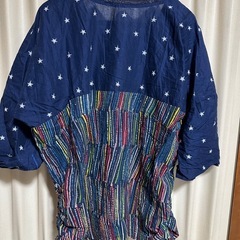 Tシャツ　カットソー五分丈　パジャマぱじゃＬ　-18の画像