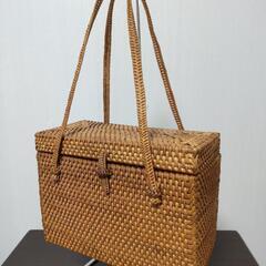 【美品】可愛いカゴバッグの画像