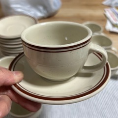 ホットコーヒー、紅茶コップ24点12セットの画像