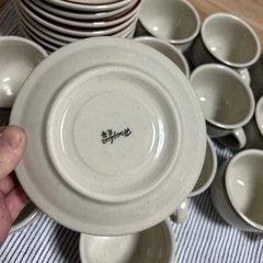 ホットコーヒー、紅茶コップ24点12セットの画像