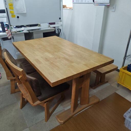 最終処分!【美品/値下げ交渉OK】木製リビングテーブル