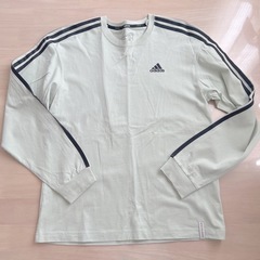 試着のみ超美品✨男女兼用🩷adidas薄手ロンT