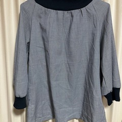 Tシャツ　カットソー　七部丈Ｌ-28　