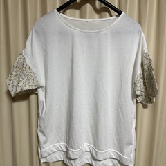 Tシャツ　カットソー　半袖Ｌ　-24