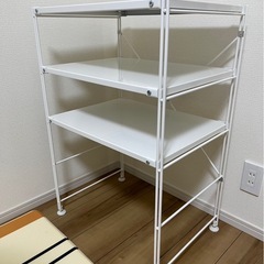 無印　スチールユニットシェルフ