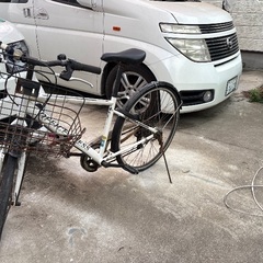 自転車　少しサビあり