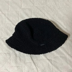 ボア バケットハット ブラック