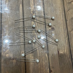 ヘアアクセサリー パールピン