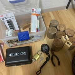 工具🛠差し上げます！ストップウォッチ釘などなとの画像