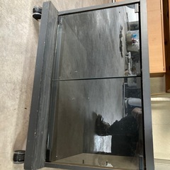ブラック　テレビ台