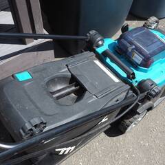 ◆makita マキタ MLM432D 充電式芝刈機 430mm 18V+18V 36V 草刈機 ロータリー式　※本体のみ◆の画像