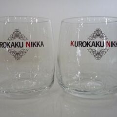 デッドストック品 黒角ニッカ 特別頒布会 ピッチャー/アイスペール/ロックグラス×２/マドラー セット サインシート×5袋付き 新道東店の画像