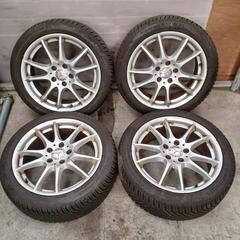 215/45R17　アルミ　タイヤ4本セット　No.211　ベン...