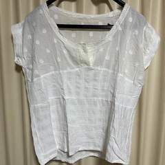 Tシャツ　カットソー　半袖Ｌ　-37