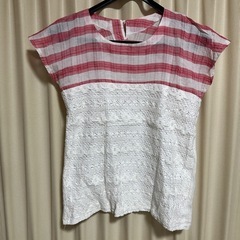Tシャツ　カットソー　半袖
Ｌ　-36