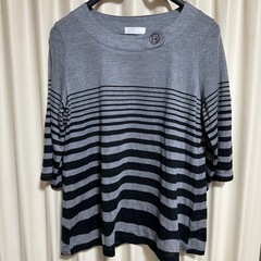 Tシャツ　カットソー　半袖Ｌ　-40