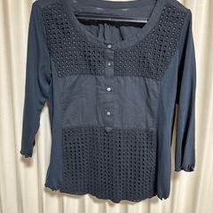 Tシャツ　カットソー　半袖Ｌ　-38