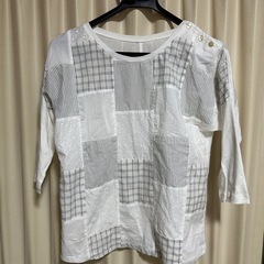 Tシャツ　カットソー　半袖Ｌ-35　