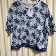 Tシャツ　カットソー　半袖Ｌ　-33