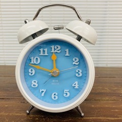 【BRUNO】TWIN BELL COLOR CLOCKの画像