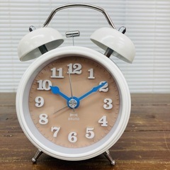【BRUNO】TWIN BELL COLOR CLOCKの画像