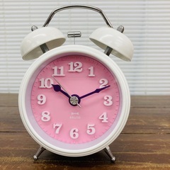 【BRUNO】TWIN BELL COLOR CLOCKの画像