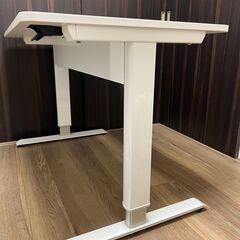 【定価45,000円】昇降デスク 手動 ガス圧式 フォリット 机...