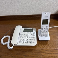 Panasonicコードレス電話機　迷惑電話対策機能付き 子機1台つきの画像