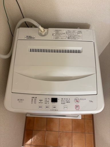 洗濯機②【美品・使用2ヶ月のみ】