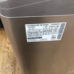 ★値下げしました★K004★2017年製HITACHI製10.0㌔洗濯機★6ヶ月保証付き★近隣配送・設置可の画像