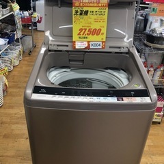 ★値下げしました★K004★2017年製HITACHI製10.0㌔洗濯機★6ヶ月保証付き★近隣配送・設置可の画像