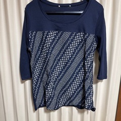 Tシャツ　カットソー　半袖Ｌ　-49