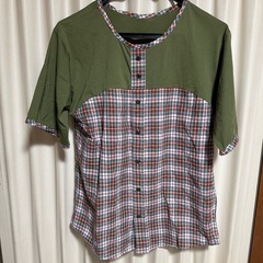 Tシャツ　カットソー　半袖
Ｌ-47　