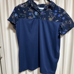 Tシャツ　カットソー　半袖Ｌ　-41