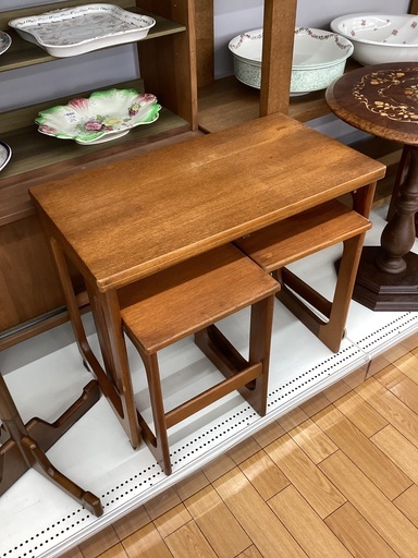 【トレファクマーケット久喜店】A.H McINTOSH　ローテーブル 展開式 北欧ビンテージ品