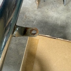 ホンダ　フュージョン　タンデムバー　メッキの画像