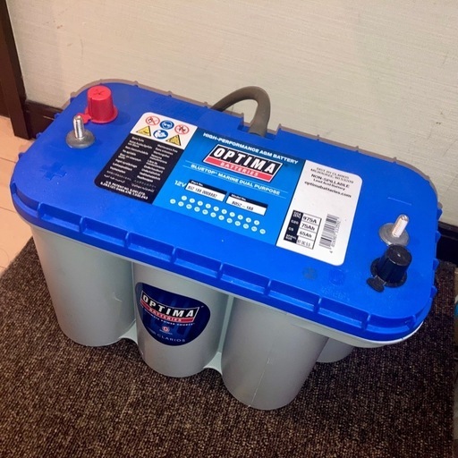 OPTIMA オプティマ 8052-188 D1400M バッテリー BLUETOP マリンバッテリ