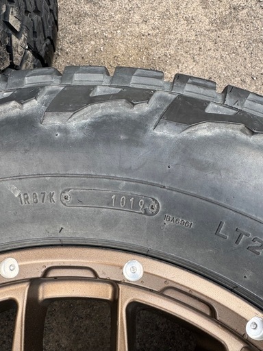 【6/20まで 最最終値下げ】fk wildpeak 265/70r17 + weds mud vance 17インチ 4本