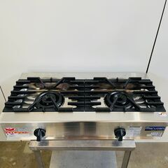 ガステーブルコンロ RGC-094D マルゼン 業務用 NEWパワークック 圧電式自動点火式　現状渡しの画像