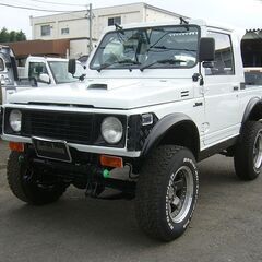 極上美車 ７年 ５型 ジムニー ＪＡ１１ 幌 ５速 エアコン パ...
