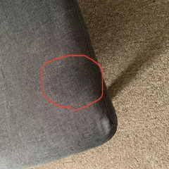 【明日引き取り可能な方。】ソファセット/クッション3つ付きの画像