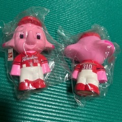 佐藤製薬 サトちゃん ソフビ貯金箱 カープユニ  の画像