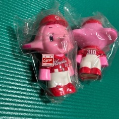 佐藤製薬 サトちゃん ソフビ貯金箱 カープユニ  の画像