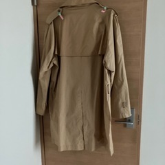 メンズトレンチコート　ダブルの画像